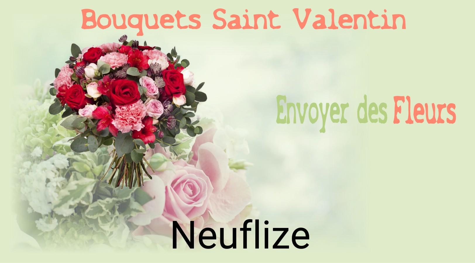 Roses de Saint-Valentin livrées à Neuflize